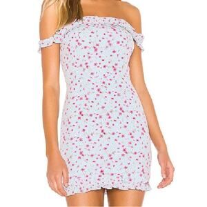 Superdown Off Shoulder Mini Dress Size XS